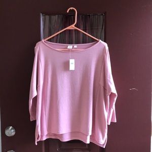 Old Navy light pink loose fitting shirt